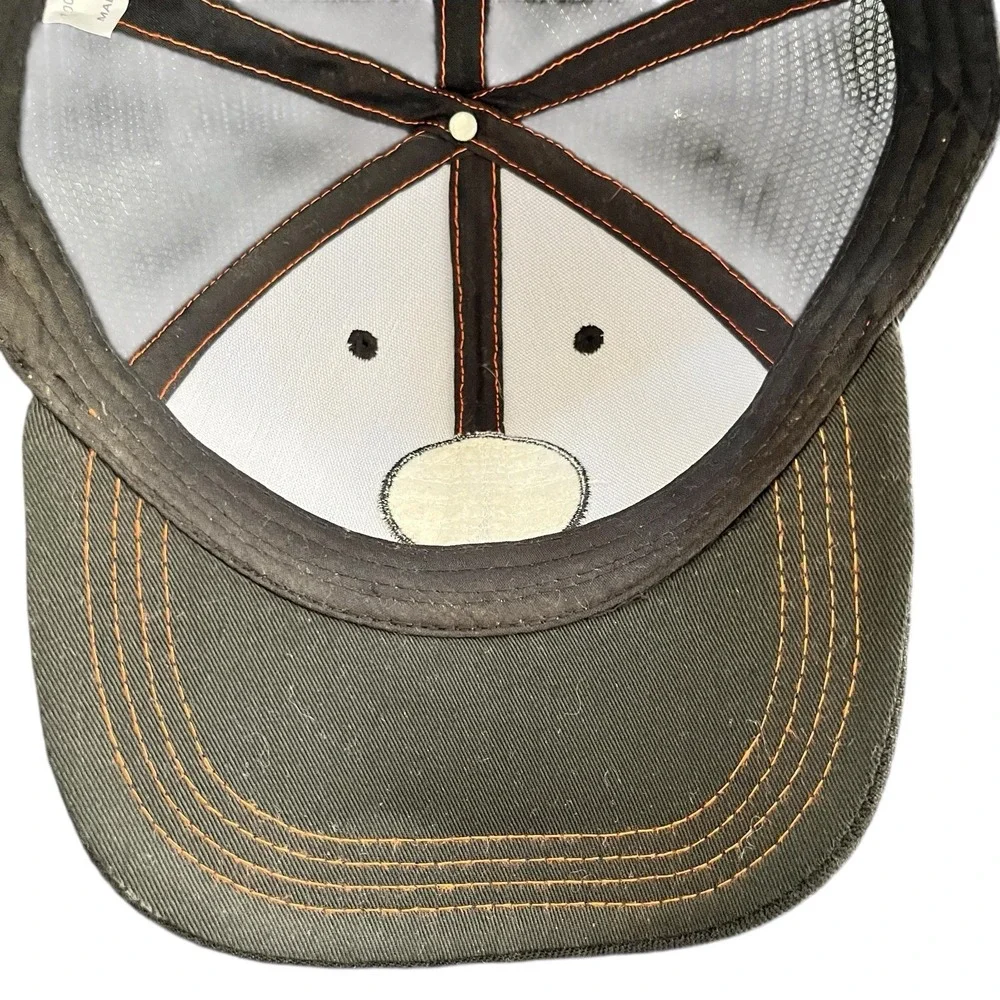 San Francisco Giants MLB Trucker Hat Black Mesh Snapback Rare Logo Baseball